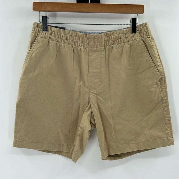 Tommy Hilfiger THFlex 7" Pull on Shorts - Khaki - Small - New with tags - Picture 1 of 6